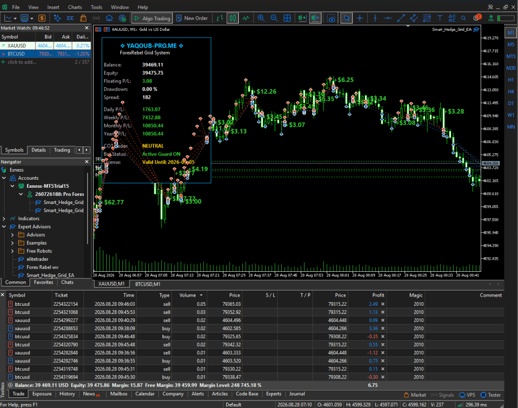 Forex Rebel UI
